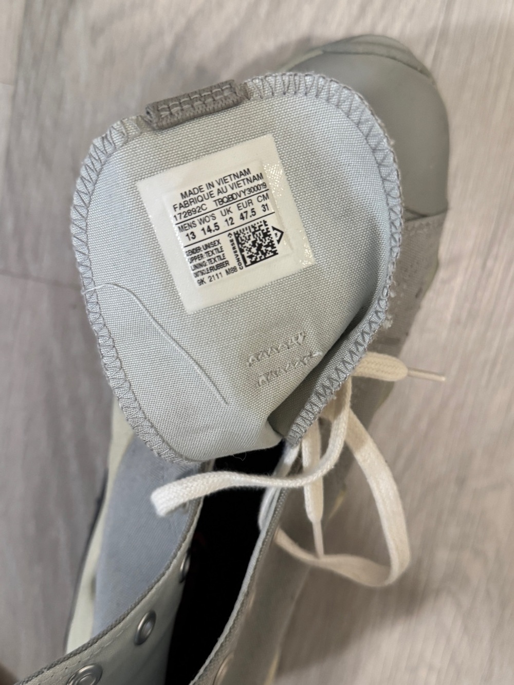 Like New! Converse Run Star Motion Ombré Platform High Top Slate Sage (Size 13) - Picture 5 of 5